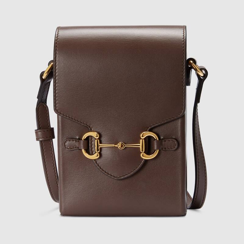 Gucci Horsebit 1955 Mini Shoulder Bag 625615 Brown